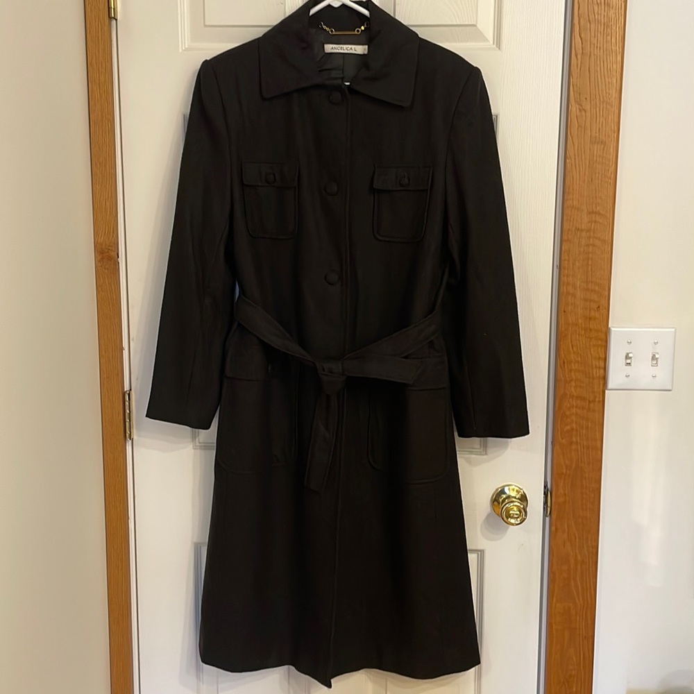 Angelica L, Vintage Wool Coat sz 10